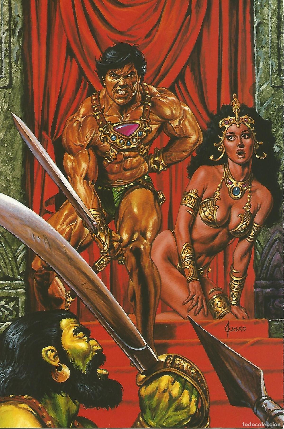 Cartoline: Colossal Card 10: Joe Jusko. In defense of Dejah Thoris - Joe Jusko