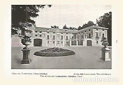 Postkarten: LAMINA 1610: ARANJUEZ. Casa del Labrador. Vista general - J.M. Florit