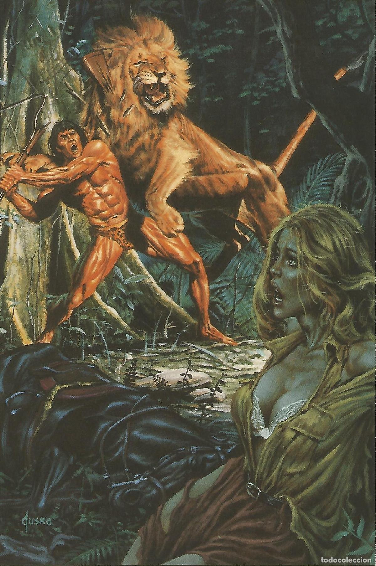 Cartoline: Colossal Card 13: Joe Jusko. Back Numa! - Joe Jusko