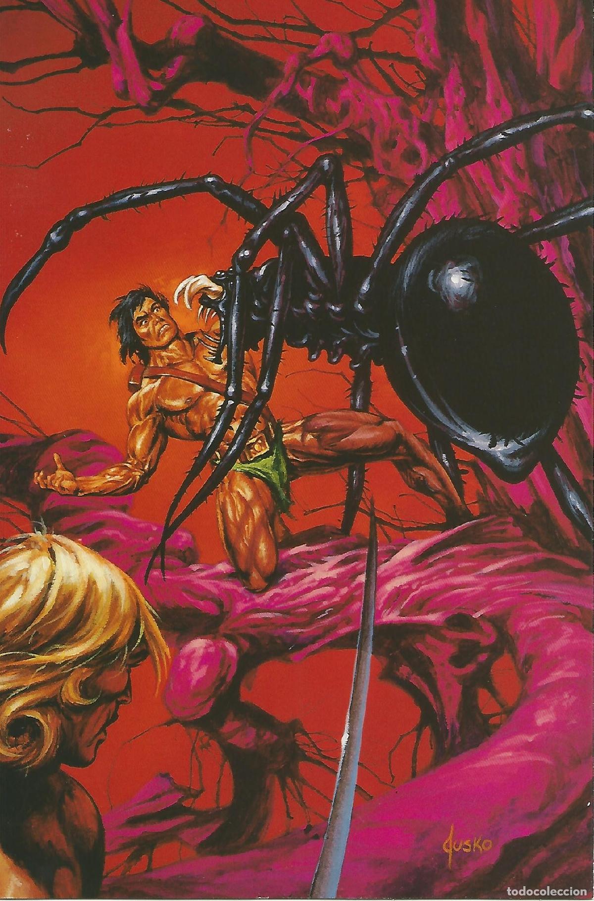 Postales: Colossal Card 26 : Joe Jusko. Attack of the Targo - Joe Jusko