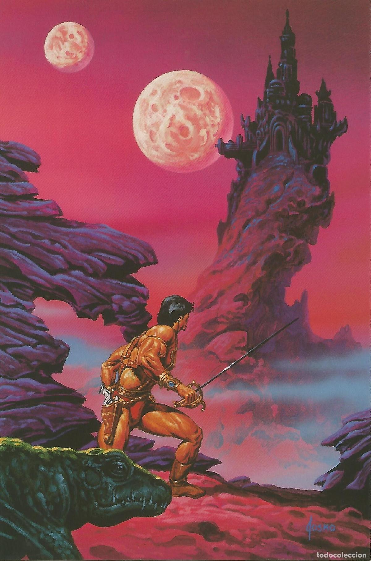 Postales: Colossal Card 37: Joe Jusko. Mountain Stronghold - Joe Jusko