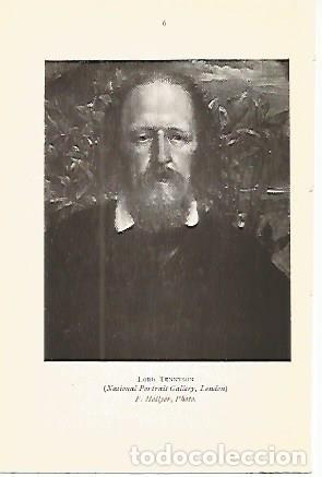 Postkarten: LAMINA 1646: WATTS. Lord Tennyson - An&oacute;nimo