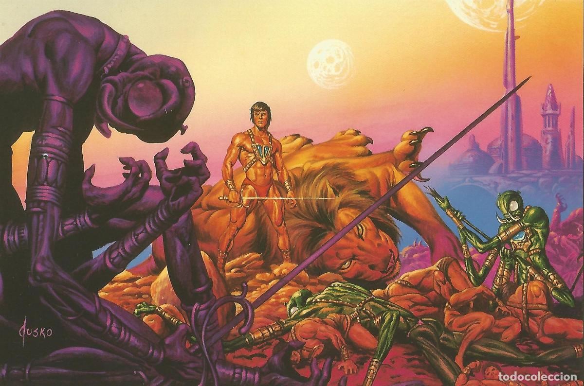 Cartoline: Colossal Card 49: Joe Jusko. Aftermath - Joe Jusko