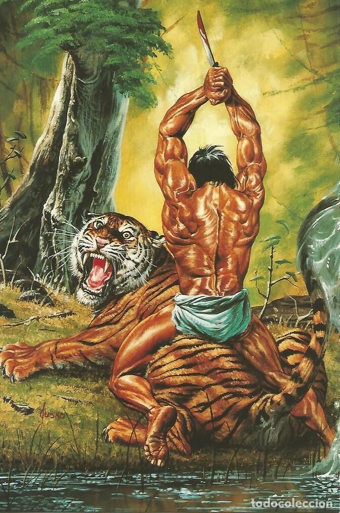 Cartoline: Colossal Card 62: Joe Jusko. Final Thrust - Joe Jusko