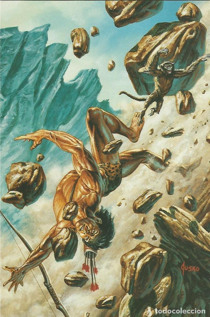 Cartoline: Colossal Card 56: Joe Jusko. Landslide - Joe Jusko