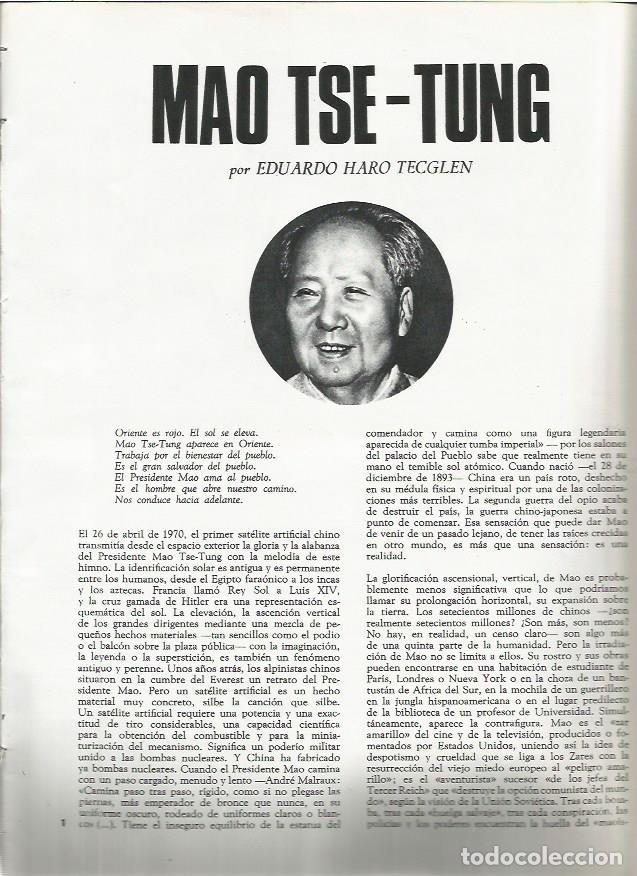 Postkarten: FASCICULO 095: MAO TSE-TUNG - Eduardo Haro Tecglen
