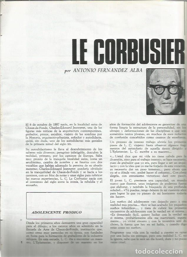 Cartoline: FASCICULO 093: LE CORBUSIER - Antonio Fern&aacute;ndez Alba