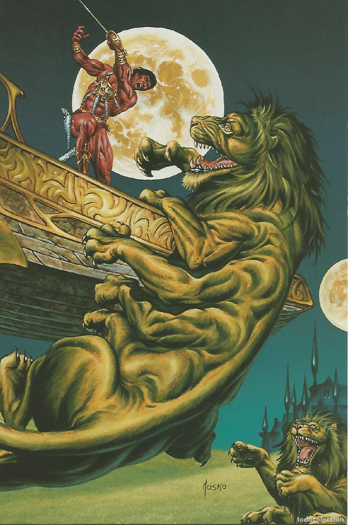 Cartoline: Colossal Card 79: Joe Jusko. Banth on Board - Joe Jusko