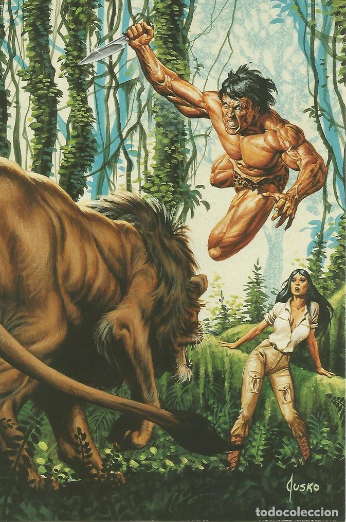 Cartoline: Colossal Card 80: Joe Jusko. Death from Above - Joe Jusko