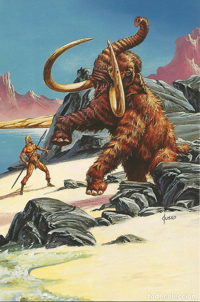 Cartoline: Colossal Card 84: Joe Jusko. Wooly Mammoth - Joe Jusko