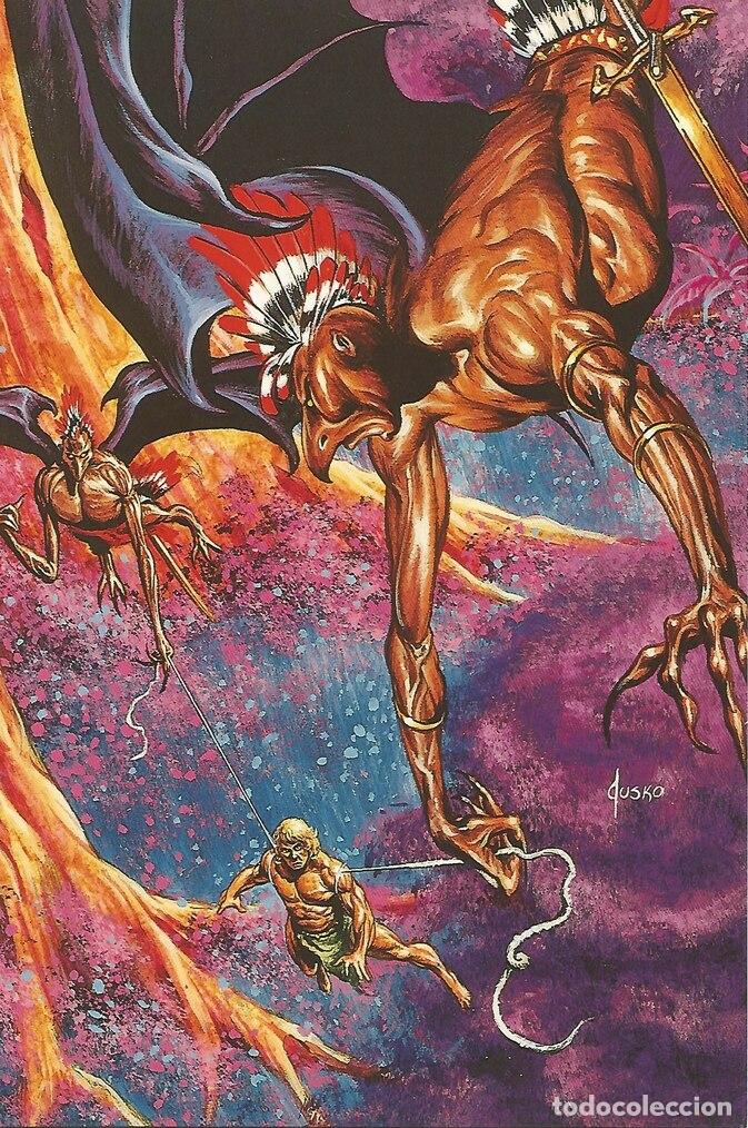 Cartoline: Colossal Card 87: Joe Jusko. The Klangan - Joe Jusko