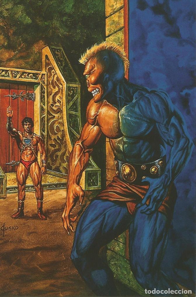Cartoline: Colossal Card 88: Joe Jusko. Encountering the Masena - Joe Jusko
