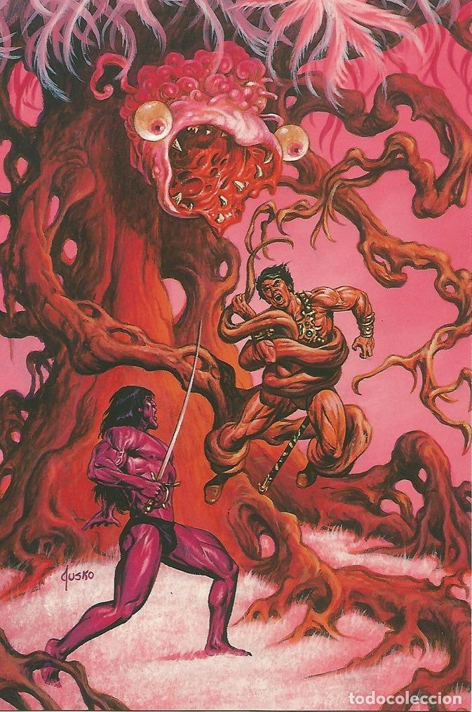 Cartoline: Colossal Card 91: Joe Jusko. The Jupiter Tree - Joe Jusko