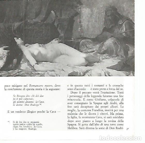 Postales: LAMINA 1699: FORTUNY. La odalisca - Xavier Domingo