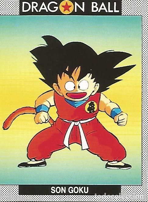 Postales: CROMO BOLA DE DRAGON - DRAGONBALL no 5 - Son Goku - Varios