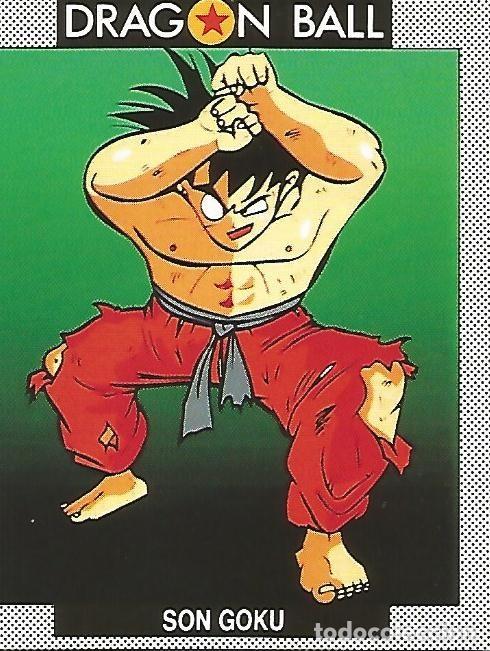 Postales: CROMO BOLA DE DRAGON - DRAGONBALL no 10 - Son Goku - Varios