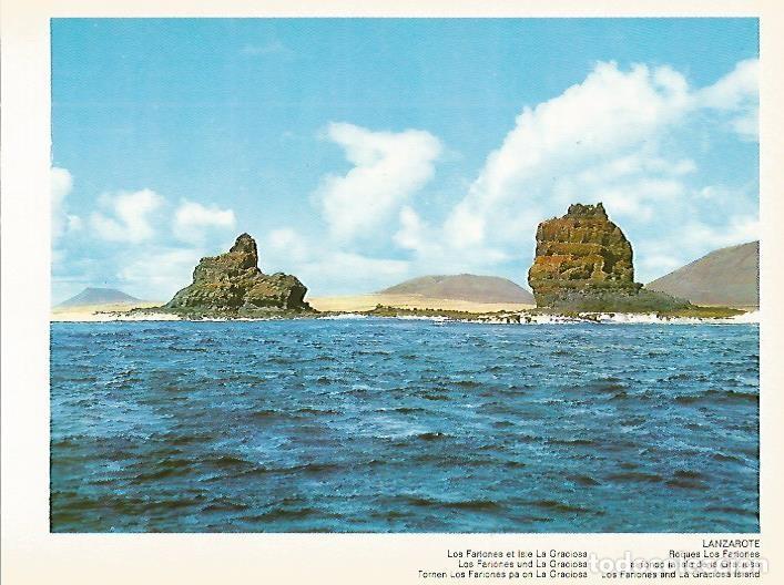 Postais: LAMINA 1695: LANZAROTE. Roques Los Fariones - VVAA