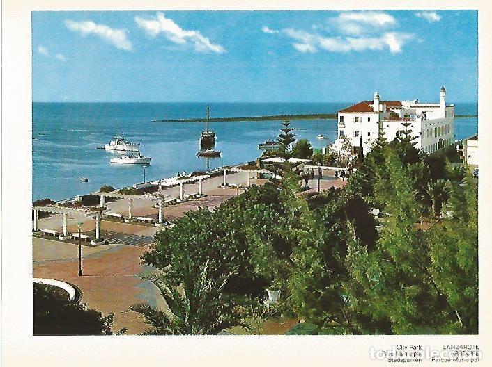 Postkarten: LAMINA 1700: LANZAROTE. Parque municipal de Arrecife - VVAA