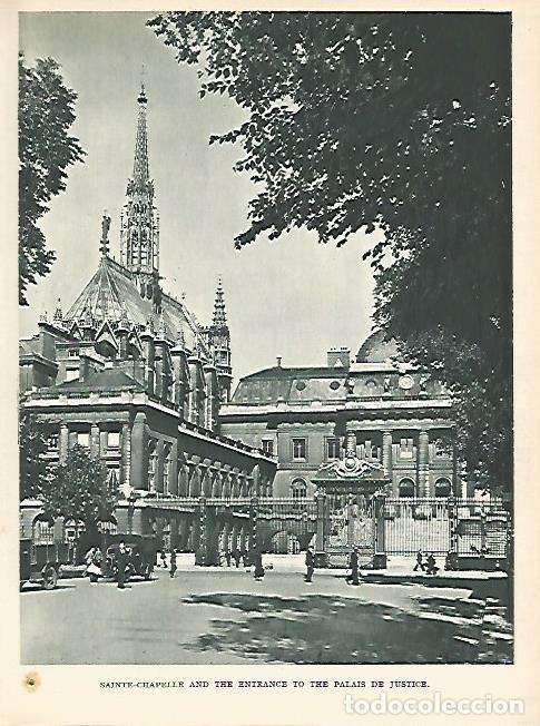 Postcards: LAMINA 1732: PARIS: Saint Chapelle - Andr&eacute; George