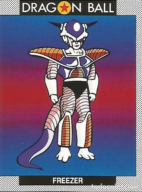 Cartes Postales: CROMO BOLA DE DRAGON - DRAGONBALL no 77 - Freezer - Varios