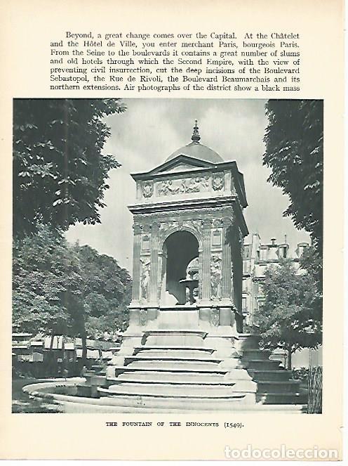 Postcards: LAMINA 1764: PARIS: Fuente de los Inocentes - Andr&eacute; George