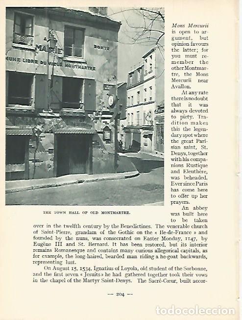 Cartoline: LAMINA 1811: PARIS. Ayuntamiento antiguo de Monmartre - Andr&eacute; George