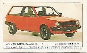 Postales: CROMO 280 ALBUM COCHES MOTOR 16: VOLKSWAGEN - POLO 55 CL - Varios