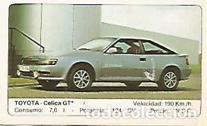 Postales: CROMO 295 ALBUM COCHES MOTOR 16: TOYOTA - CELICA GT - Varios