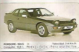 Postales: CROMO 324 ALBUM COCHES MOTOR 16: PORSCHE 924S - Varios