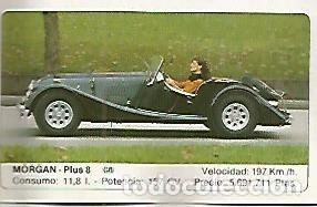Postkarten: CROMO 340 ALBUM COCHES MOTOR 16: MORGAN PLUS 8 - Varios