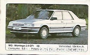Postales: CROMO 359 ALBUM COCHES MOTOR 16: MG MONTEGO 2.0 EFI - Varios