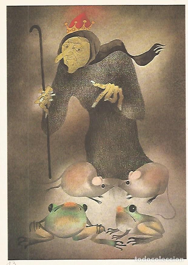 Postales: LAMINA 1874: Ilustracion de V. Stanovsk&yacute; y O. Janecek para La bella durmiente - VVAA
