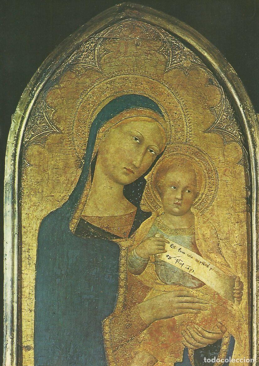 Cartoline: Lamina 059: Simone Martini: Virgen con el Ni&ntilde;o - VV.AA.