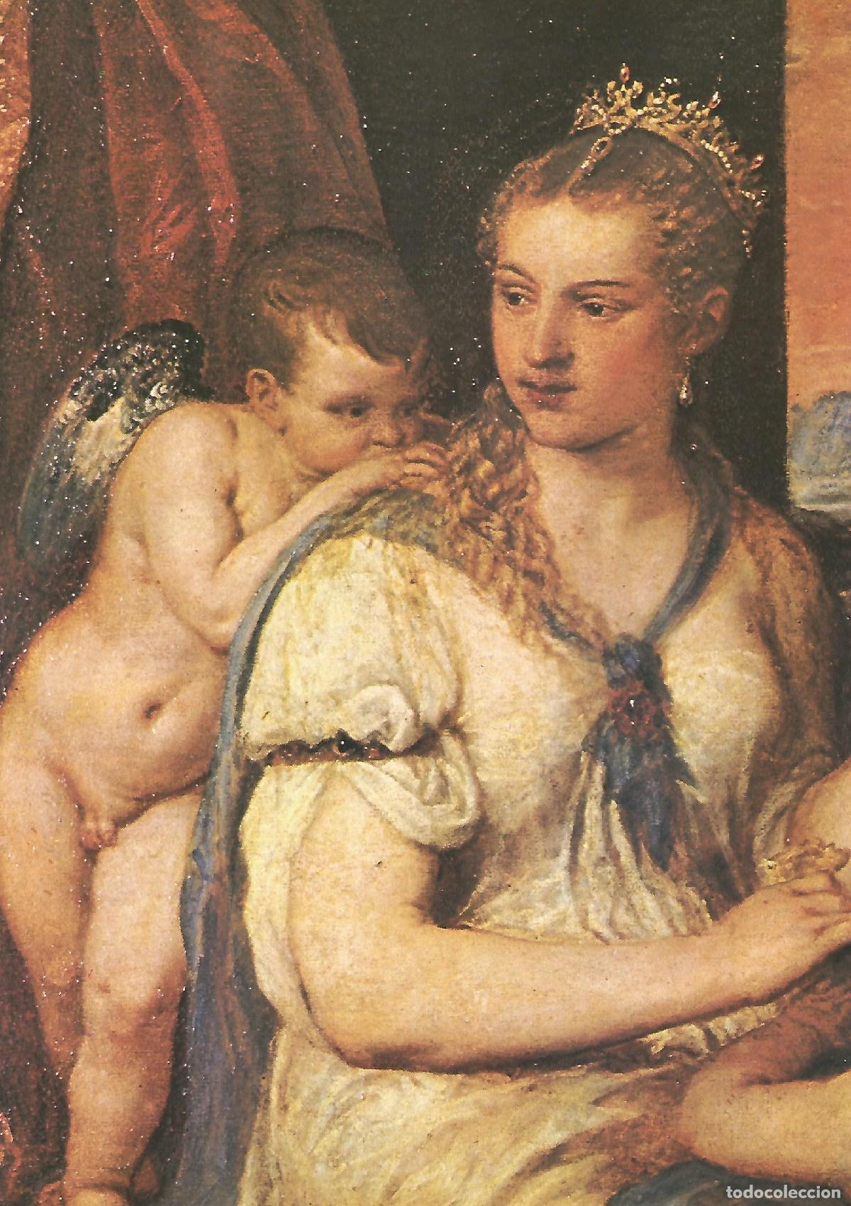 Cartes Postales: Lamina 088: Tiziano: Venus vendado al amor - VV.AA.