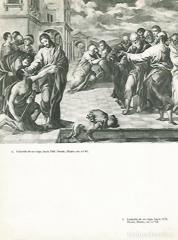 Postkarten: LAMINA 1957: EL GRECO: Curacion de un ciego - Harold E. Wethey