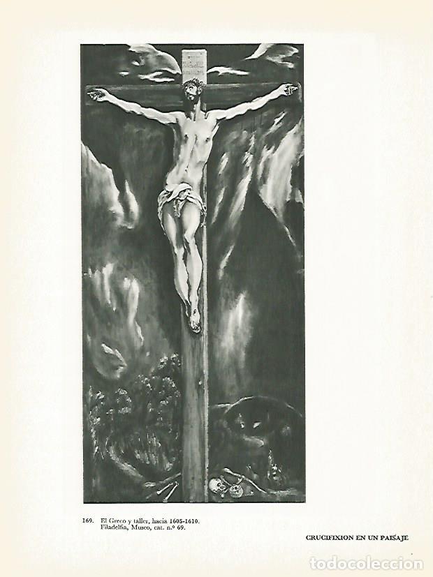 Cartoline: LAMINA 2029: El Greco y taller. Crucifixion en un paisaje - Harold E. Wethey