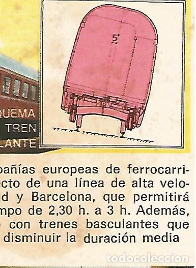 Postales: CROMO BIMBO -La Aventura del tren no 32 - Varios