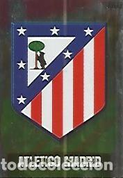 Postkarten: CROMO ALBUM LAS FICHAS DE LA LIGA: Escudo Atletico de Madrid - Varios