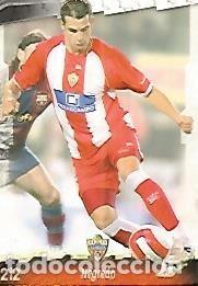 Postkarten: CROMO ALBUM LAS FICHAS DE LA LIGA: Almeria: Negredo - Varios