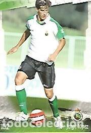 Postkarten: CROMO ALBUM LAS FICHAS DE LA LIGA: Racing de Santander: Jorge Lopez - Varios