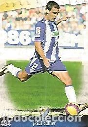 Postkarten: CROMO ALBUM LAS FICHAS DE LA LIGA: Malaga: Jesus Gamez - Varios