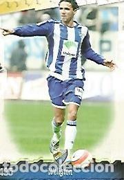 Postkarten: CROMO ALBUM LAS FICHAS DE LA LIGA: Malaga: Weligton - Varios