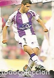 Cartoline: CROMO ALBUM LAS FICHAS DE LA LIGA: Valladolid: Javier Baraja - Varios