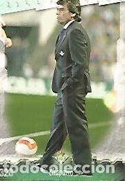 Postkarten: CROMO 469 ALBUM LAS FICHAS DE LA LIGA: Real Betis: Chaparro (entrenador) - Varios