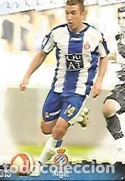 Postales: CROMO ALBUM LAS FICHAS DE LA LIGA: Espanyol: Angel - Varios
