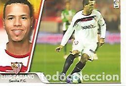 Postales: CROMO ALBUM LIGA DE FUTBOL 2007-2008: Luis Fabiano (no 53) Sevilla C.F. - Varios