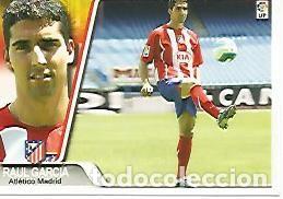 Postales: CROMO ALBUM LIGA DE FUTBOL 2007-2008: Raul Garcia (no 121) Atletico de Madrid - Varios