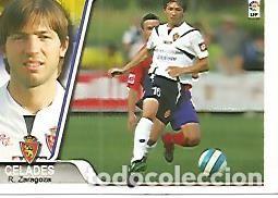 Postales: CROMO ALBUM LIGA DE FUTBOL 2007-2008: Celades (no 100). Real Zaragoza - Varios
