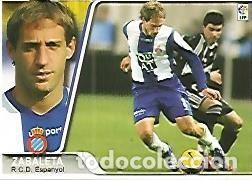 Postales: CROMO ALBUM LIGA DE FUTBOL 2007-2008: Zabaleta (no 193) Espanyol - Varios