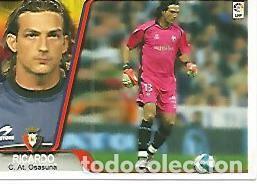 Postkarten: CROMO ALBUM LIGA DE FUTBOL 2007-2008: Ricardo (no 237) Osasuna - Varios